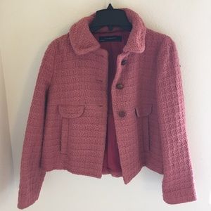 Zara jacket mauve